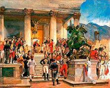 El Panteon de los Heroes, af Arturo Michelena