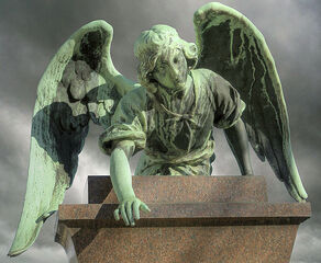 “Ange, Cimetière du Montparnasse, Paris, France” by Eric Pouhier