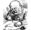 William writes home, Illustration of the Franco-Prussian War, af Thomas Nast.